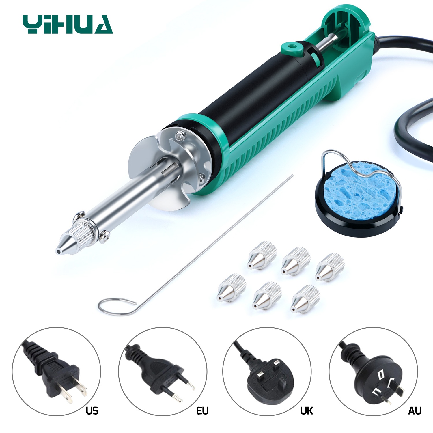 Electric Vacuum Soldering Iron - Desoldering Pump Electric Vacuum Station review and price